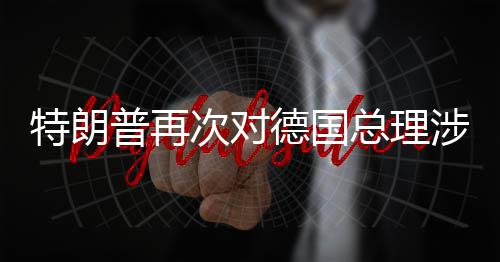 特朗朗言论表满总理普再德国达不次对涉伊